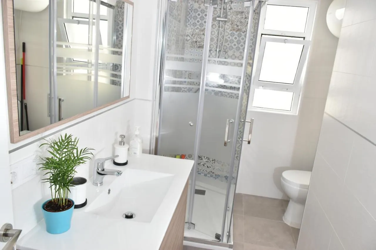 מאלגה Spectacular Apartment 8 Pax/4 Rooms & Free Parking ספרד